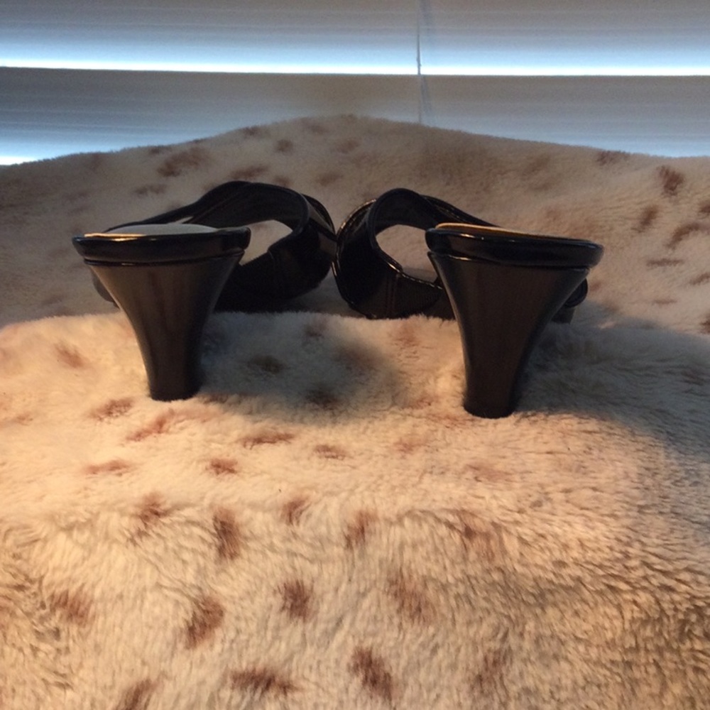 Oui Jew Uue Black Sandals - Picture 4 of 10